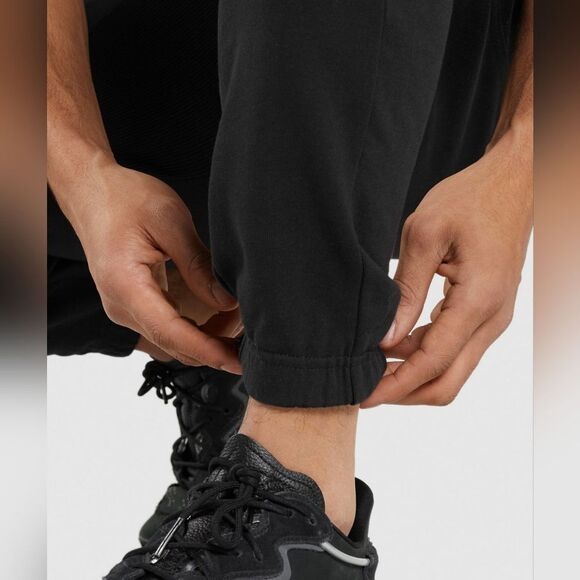 Gymshark Essential Jogger Oversized Fit Black New With Tags - Picture 6 of 9